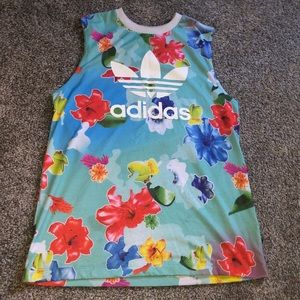 Adidas flower shirt
